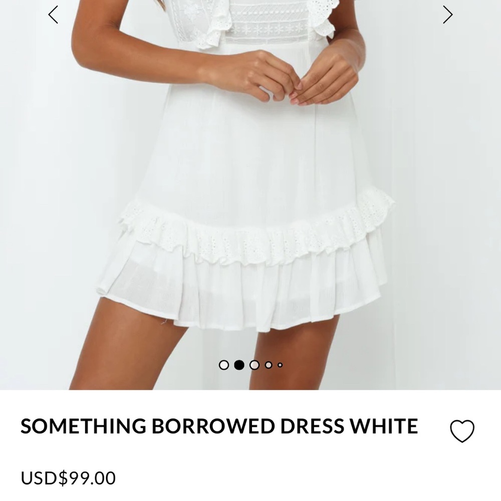 Hello Molly Something Borrowed Dress